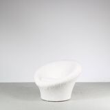 Pierre Paulin “Mushroom” Chair with Stool for Artifort, Netherlands 1960