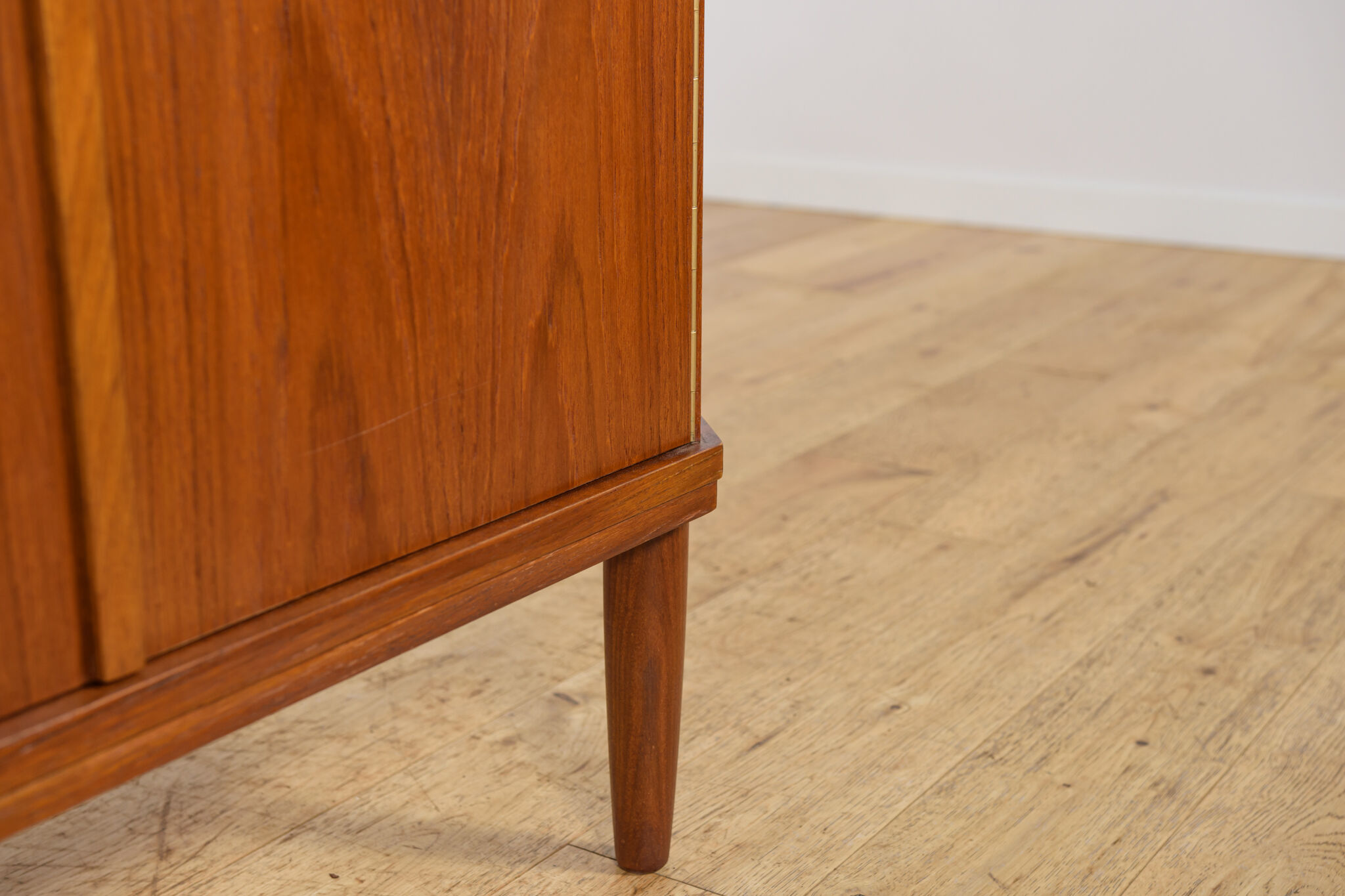 Mid-Century Modern Teak Corner Cabinet, Denmark, 1960s