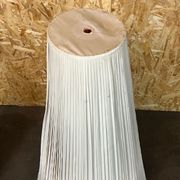 Lampe porcelaine KPM laiton space age, 60s 70s