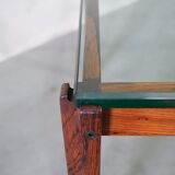 Table basse en palissandre minimaliste danoise, années 1960
