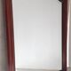 Louis Philippe mirror, mahogany, gendarme hat