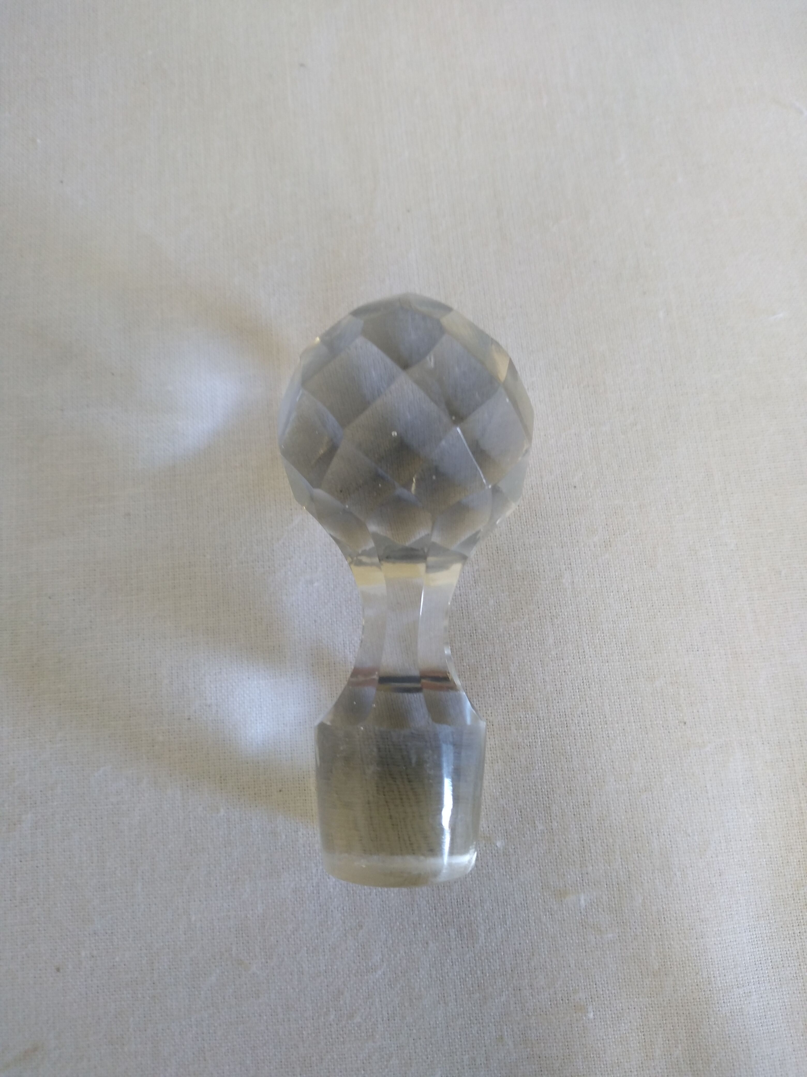 Carafe with antique glass stopper