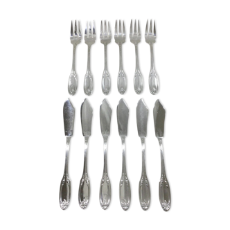 6 cutlery in poisson, François Frionnet