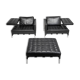 "Prive" Leather Set by Phillippe Starck for Cassina, Italy,2010s