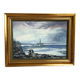 Marine painting oil on panel