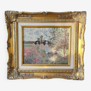 Reproduction « Promenade près d'Argenteuil » de Claude Monet