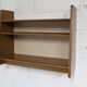 1950 wall shelf solid oak invisible fixings