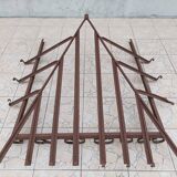 Old wrought iron canopy