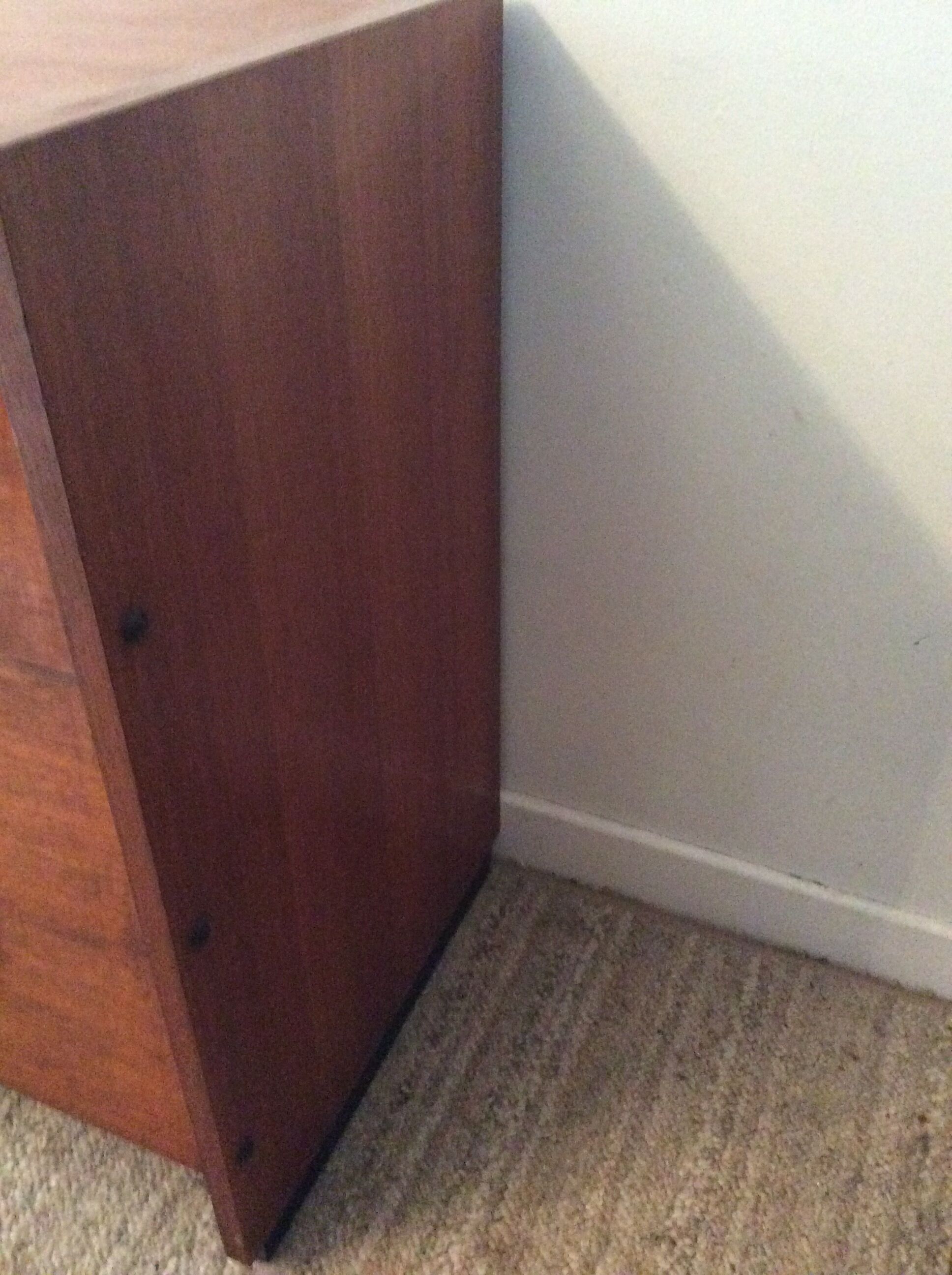 Vintage shoe cabinet from the 70s