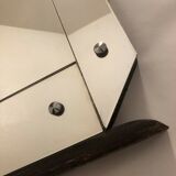 1950s - baroque rococo italian venetian mirror, 64x92cm