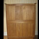 Solid oak cabinet from the 60s 2 doors with locks and keys