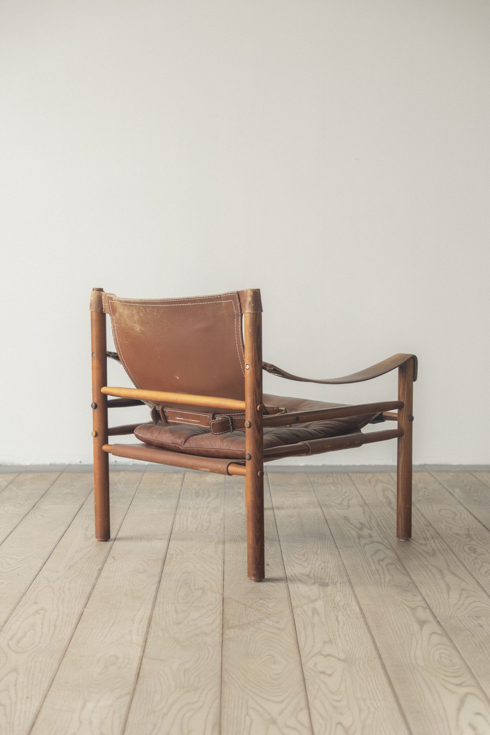 Fauteuil Sirocco en palissandre d'Arne Norell
