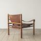 Fauteuil Sirocco en palissandre d'Arne Norell