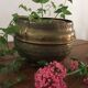 Brass pot cover art deco style