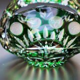 Baccarat cut crystal basket