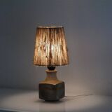 Danish ceramic and rope lamp 1960