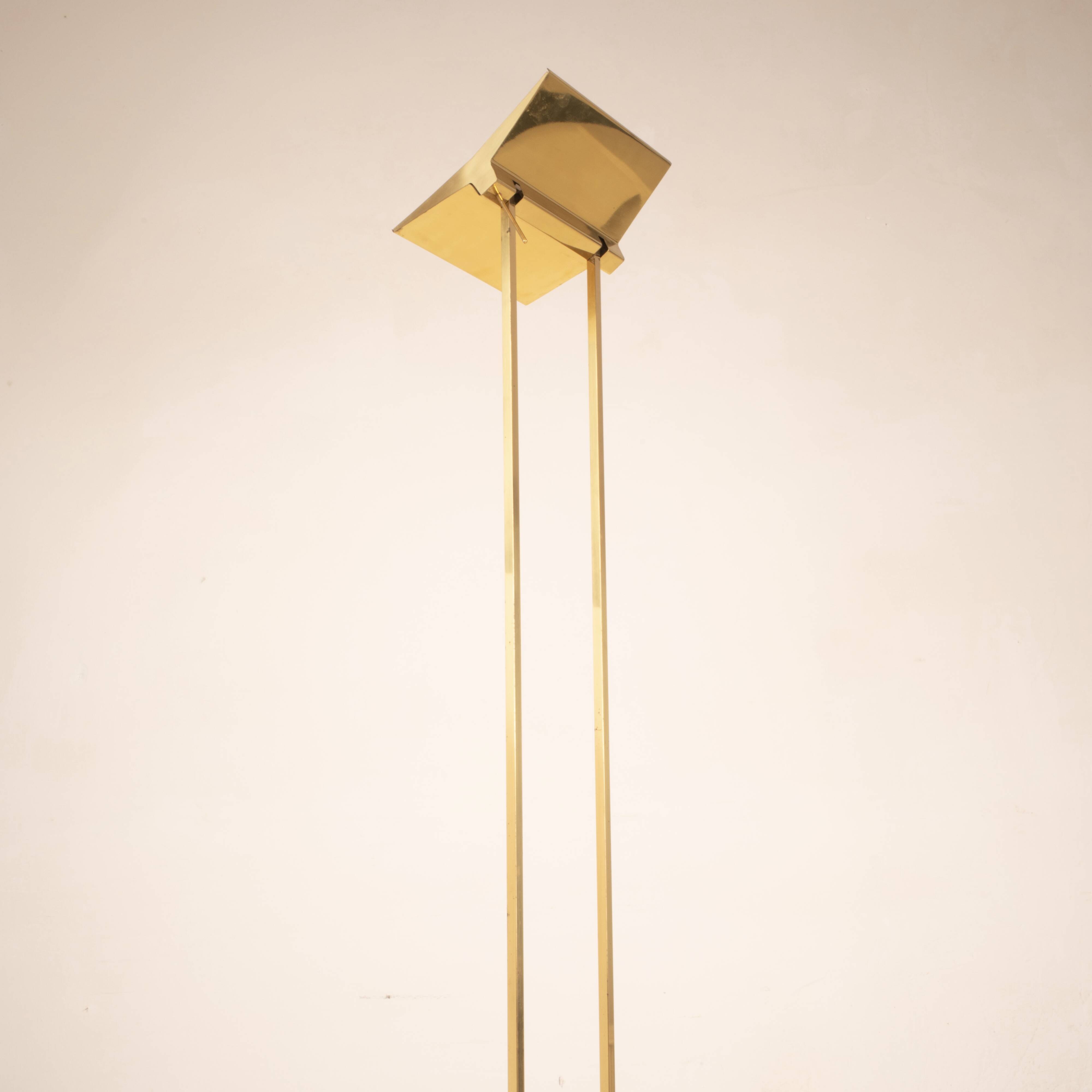 Concord Solid Brass Floor Lamp by Marco Zotta