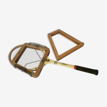 Raquette de tennis et serres raquette en bois Dunlop Ponnay