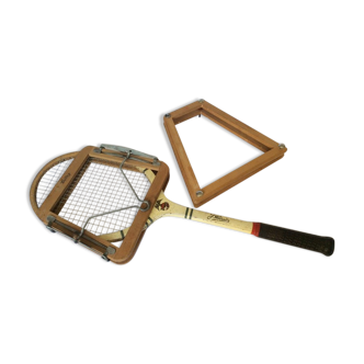 Tennis racket and greenhouses wooden racket Dunlop Ponnay