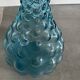 Carafe italienne vintage en verre d'Empoli