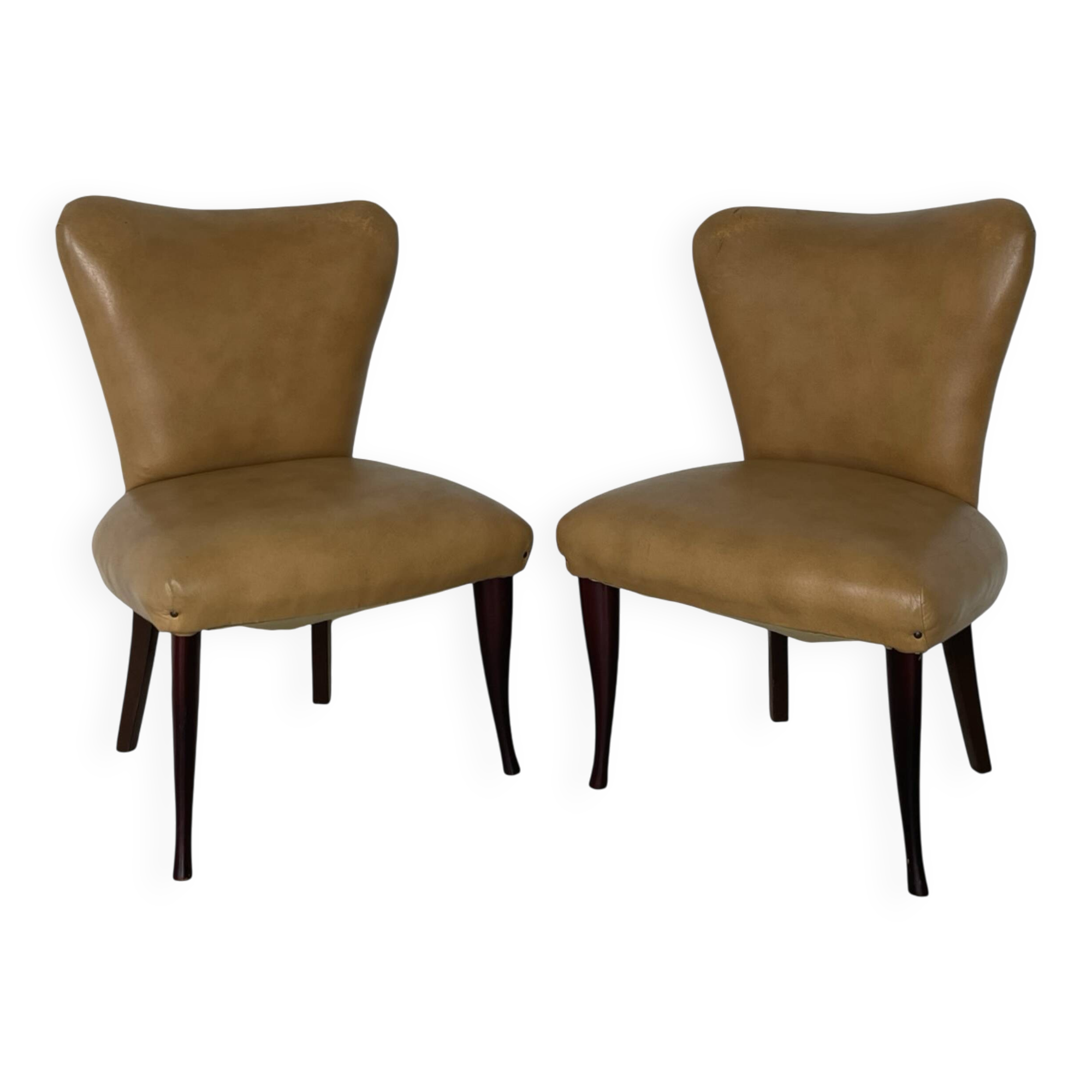 Chaises d'appoint italiennes années 1960