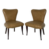 Chaises d'appoint italiennes années 1960