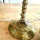 Five-branched brass candlestick