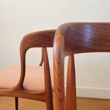 Vintage dining chairs No 16 by Johannes Andersen for Uldum