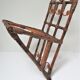 peacock rattan shelf and bamboo vintage plant holder