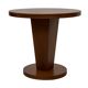 Vintage side table art deco style 80s wood minimalist design