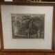 Salomon Gessner (Zurich 1730-1788), landscape with ruins framed engraving