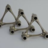 Swim vintage design stackable candlesticks