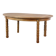 Vintage Oval Danish Oak Dining Room Table, H. Kjærnulf style, 1960s