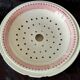 Hollow plate fruit drain - sarreguemines earthenware "calcutta"