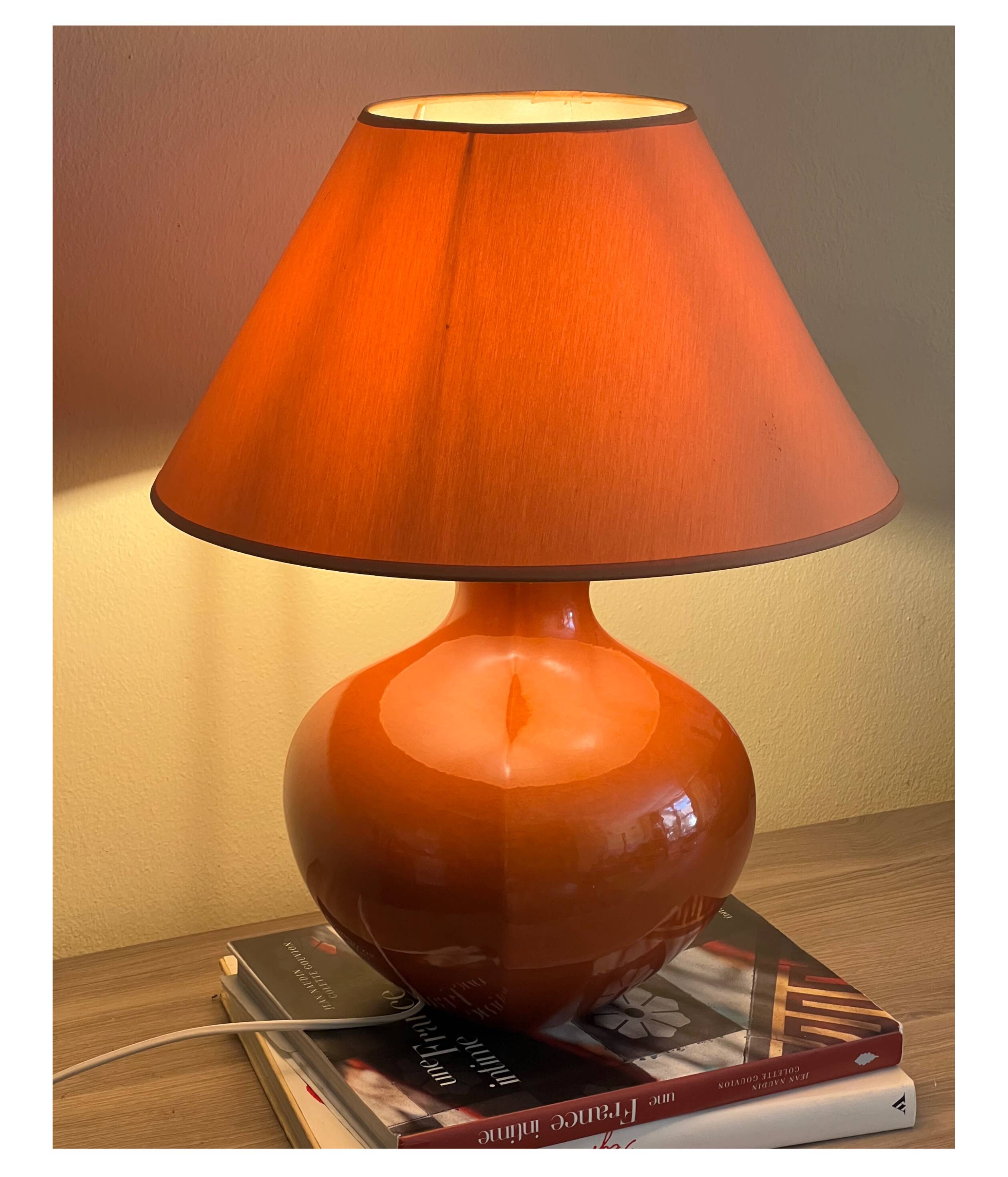 Lampe de table en céramique Kostka