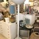 Vintage mushroom floor lamp, 1970s