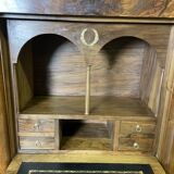 Empire period walnut secretary