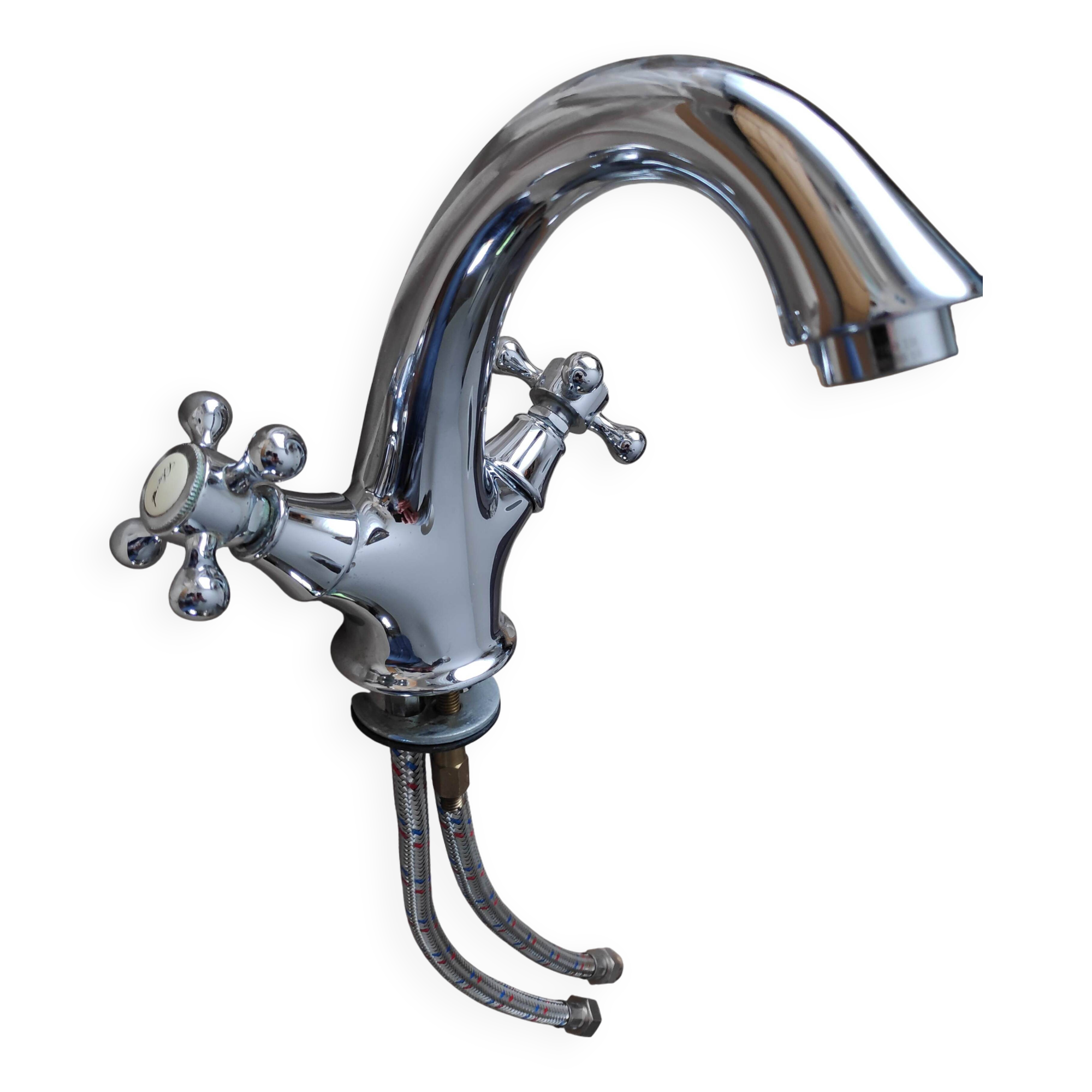 Old mixer tap + flexible hoses