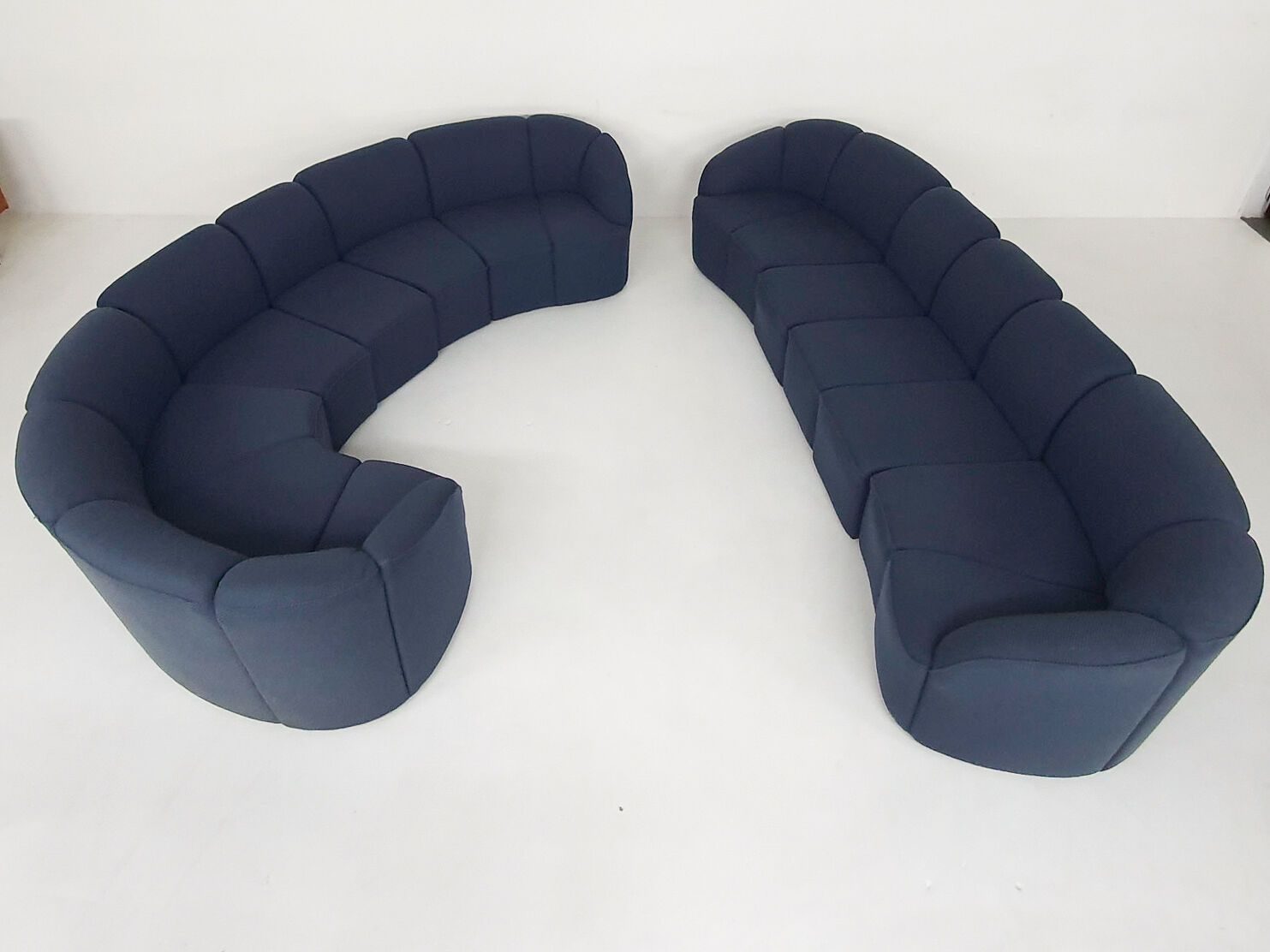 Large Walter Knoll Piccolino modular sofa, Germany 1960's