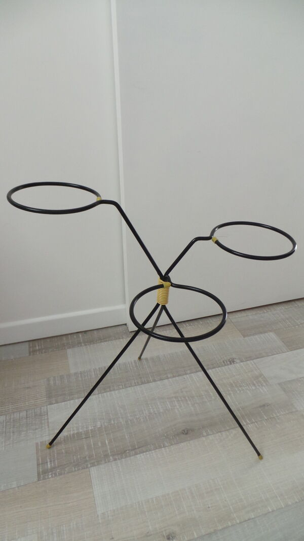 Porte pots scoubidou vintage