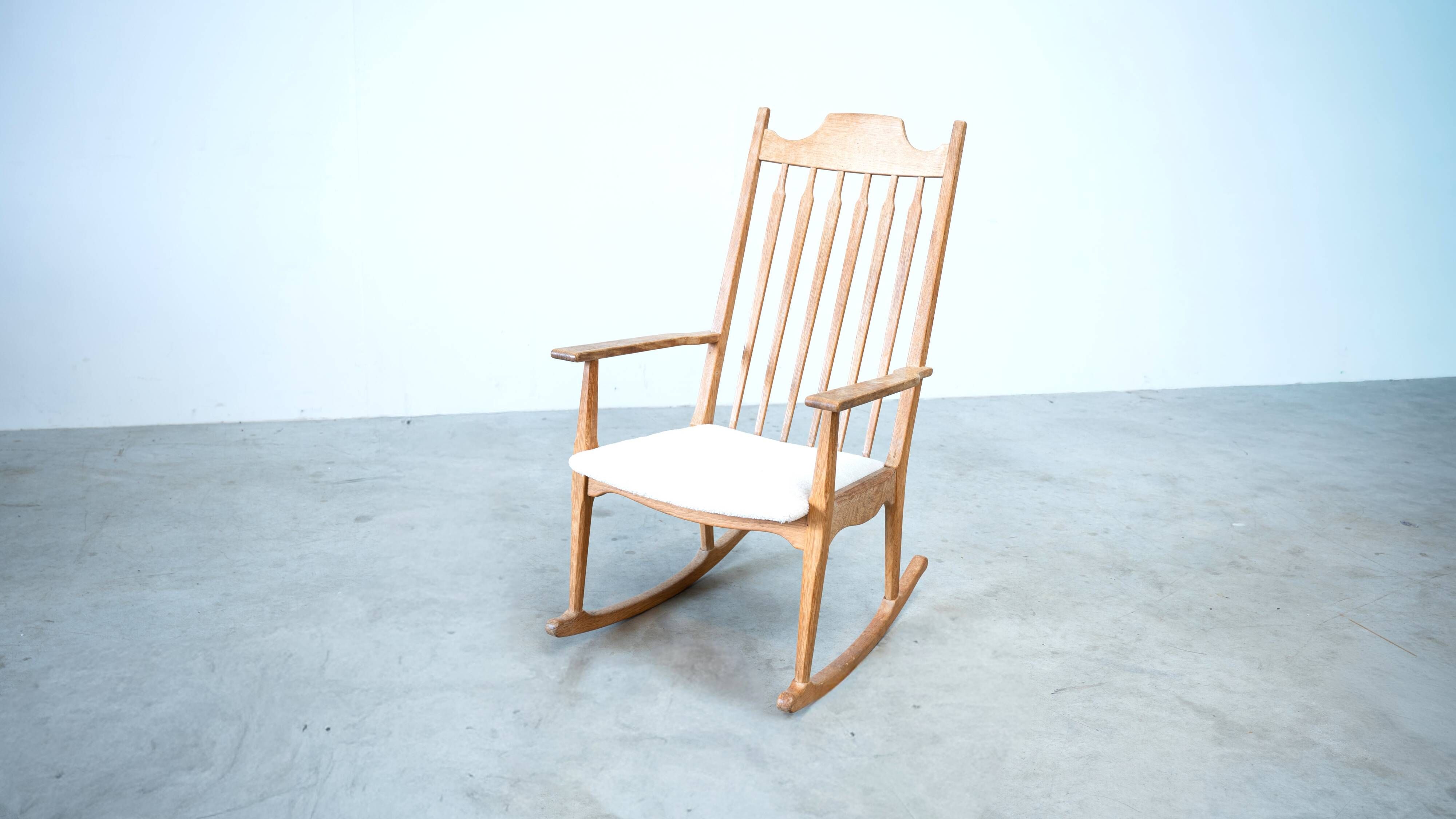 Danish rocking chair by Henry Kjaernulf