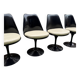 Chaise knoll Tulip noir – Eero Saarinen pour Knoll