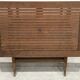 Table pliante bois exotique terrasse