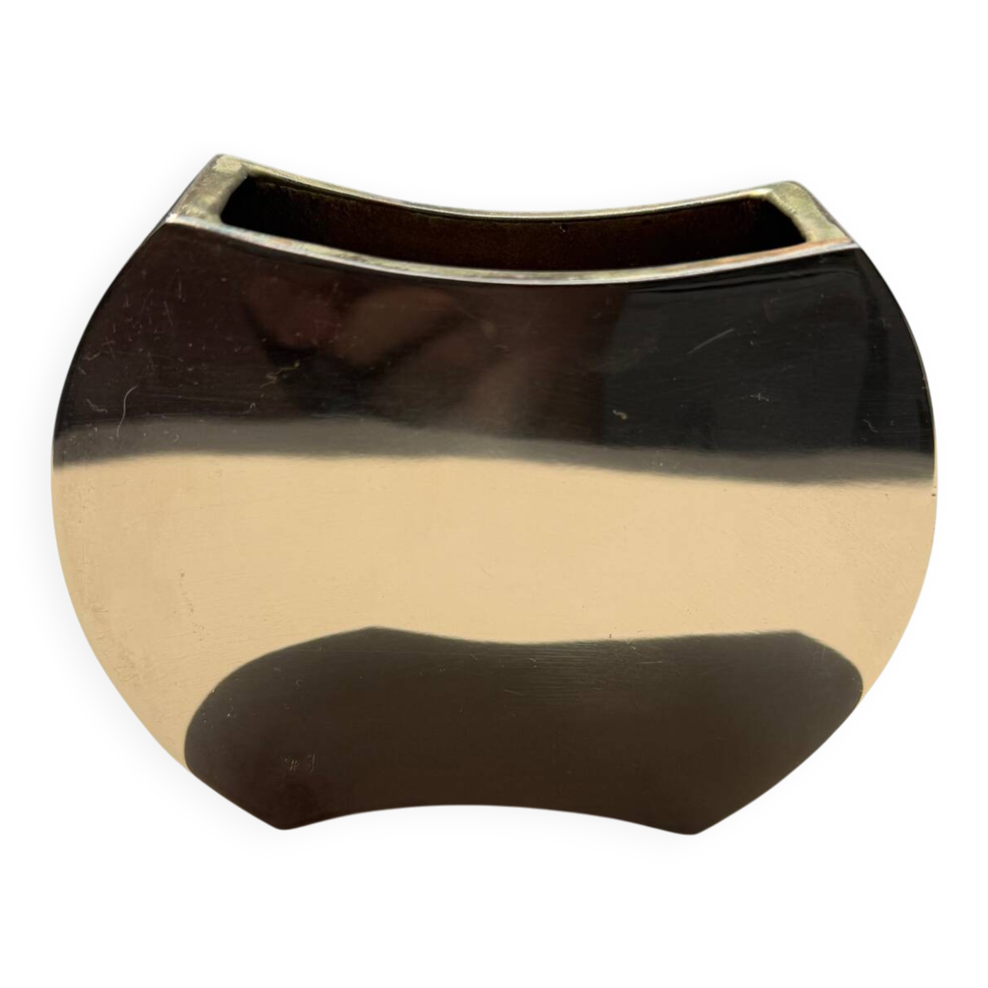 Bronze sculpture vase Monique Gerber