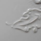 Large vintage/antique white Limoges fine porcelain pie dish