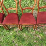 Set de 4 chaises Louis Philippe