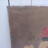 Bouquet in preparation, roses, F.Guigard