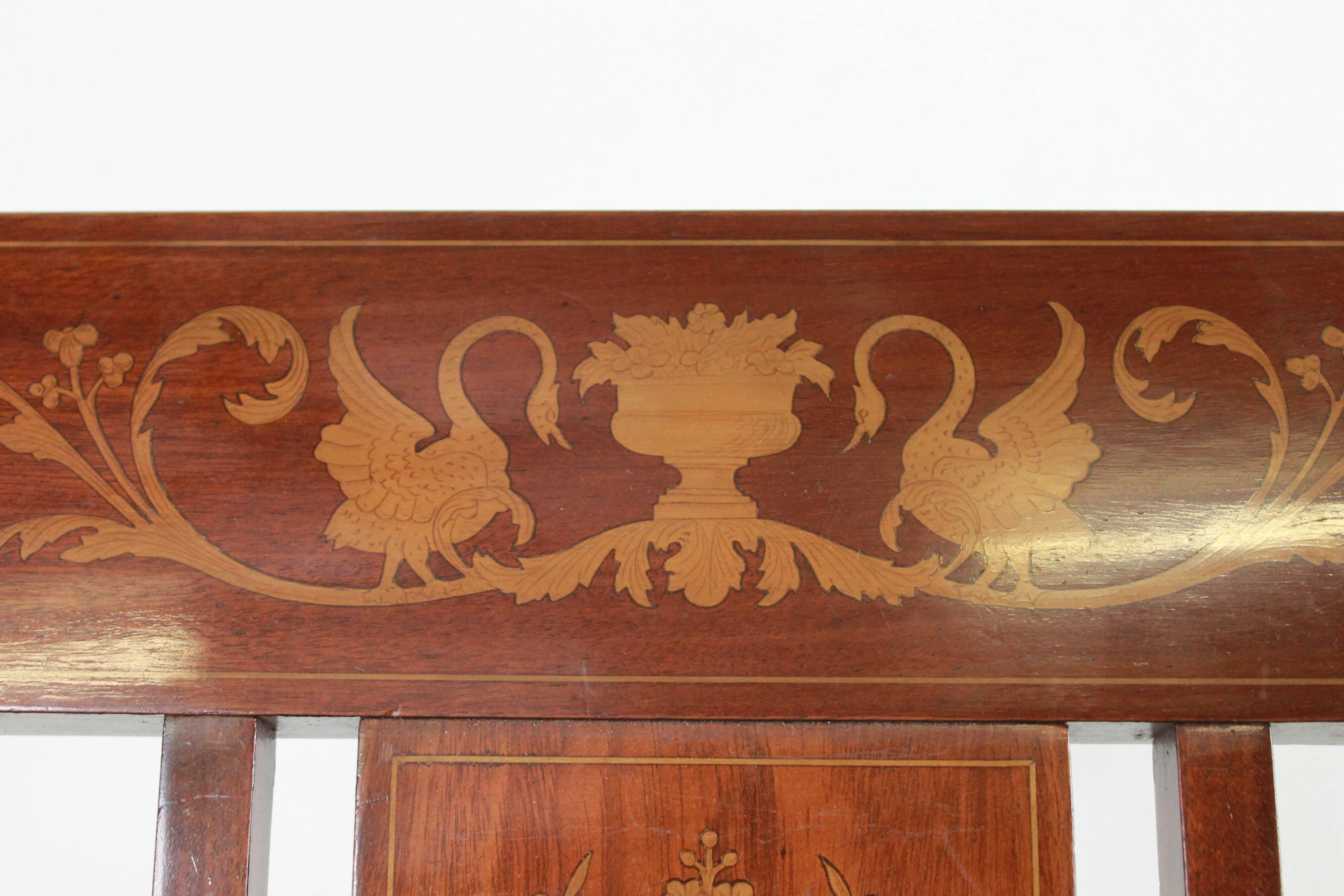 Empire style armchairs