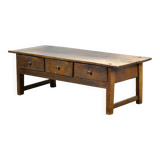 Oak coffee table, circa 1820