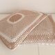 Paire de coussins crochet